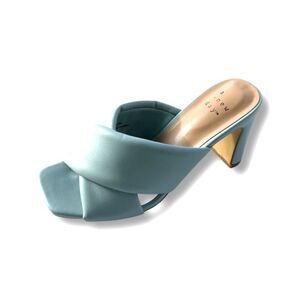 Women's Clementine Padded Crossband Mule Heels - A New Day™ - Sz 5 - NWT in Box